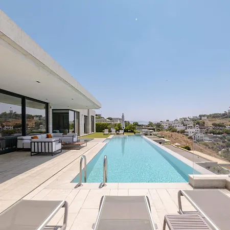 View Infinity Pool Sunset Over Greek Islands Private Concierge Breakfast Up To 10 Guests Villa *