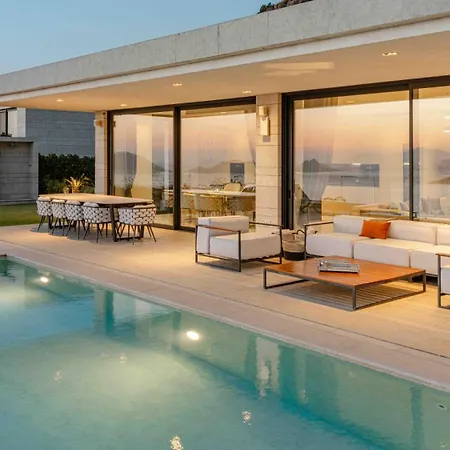 Villa Villa View Bodrum Infinity Pool Sunset Over Greek Islands Private Concierge Breakfast Up To 10 Guests