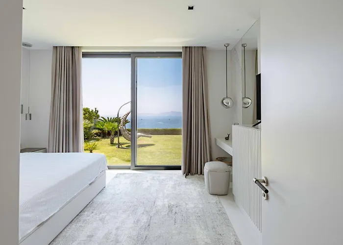 Villa View Bodrum Infinity Pool Sunset Over Greek Islands Private Concierge Breakfast Up To 10 Guests *