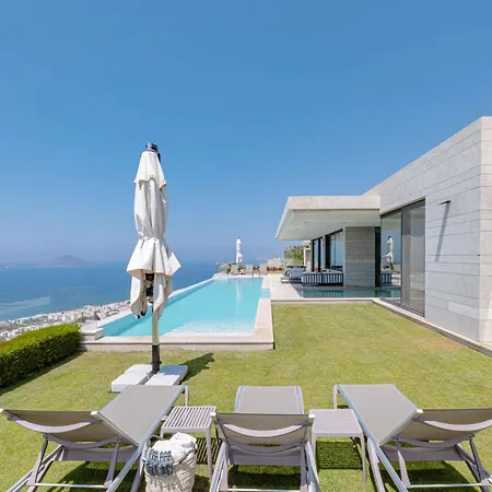 빌라 View Infinity Pool Sunset Over Greek Islands Private Concierge Breakfast Up To 10 Guests Bodrum