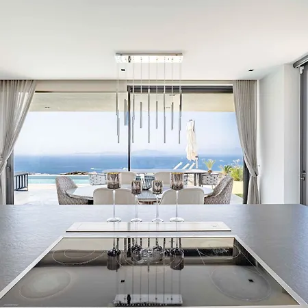 View Infinity Pool Sunset Over Greek Islands Private Concierge Breakfast Up To 10 Guests *